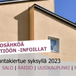 Aurinkosähköä taloyhtiöön -infoilta Salossa