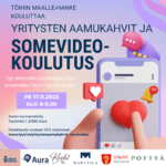 Yritysten aamukahvit- Miten tehdä somevideo?