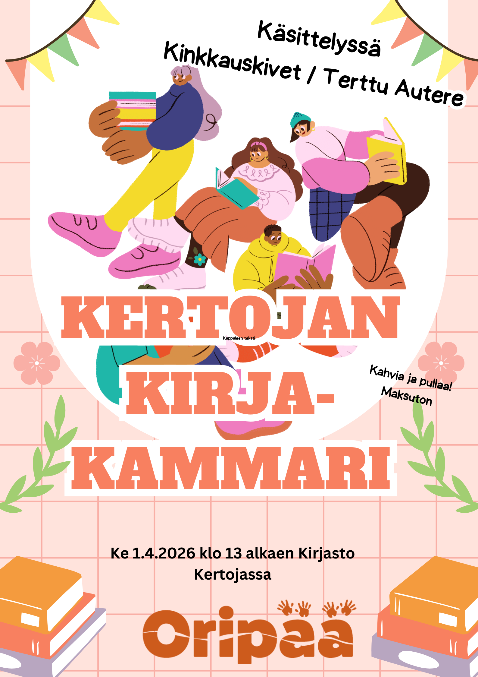 Kertojan kirjakammarissa 1950-luvun lapsuudesta