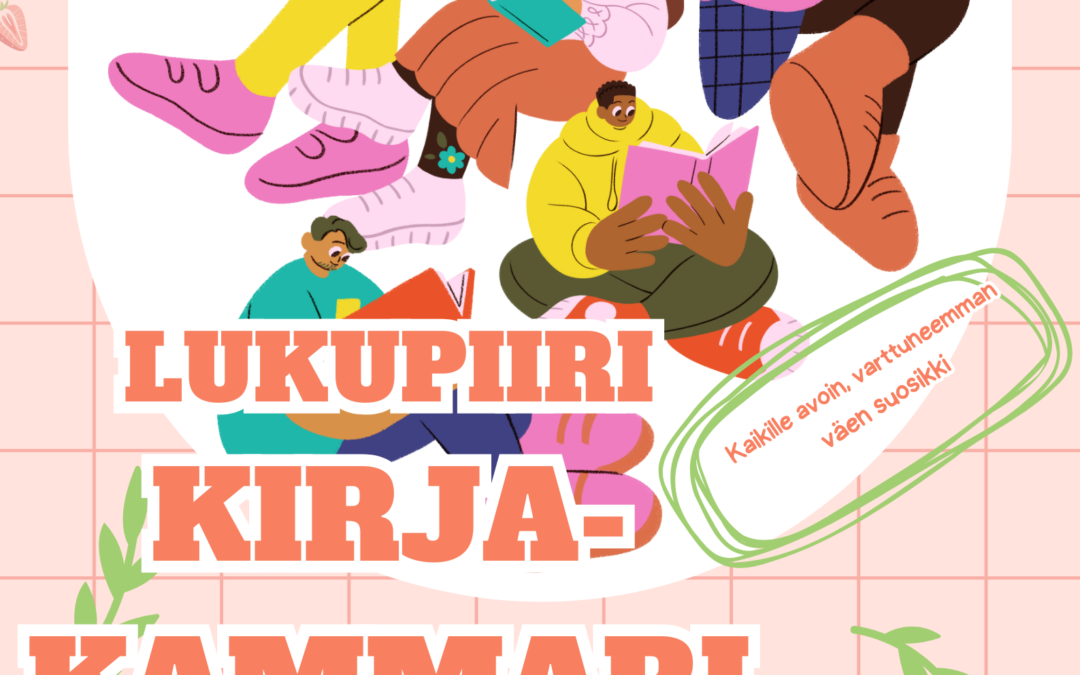 Lukupiiri kirjakammarissa nuoruudesta 1970-luvulla : keskustellaan Seppo Heikkisen teoksesta Mansikkakarnevaalit