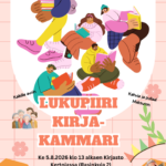 Lukupiiri kirjakammarissa Siskossyndrooma