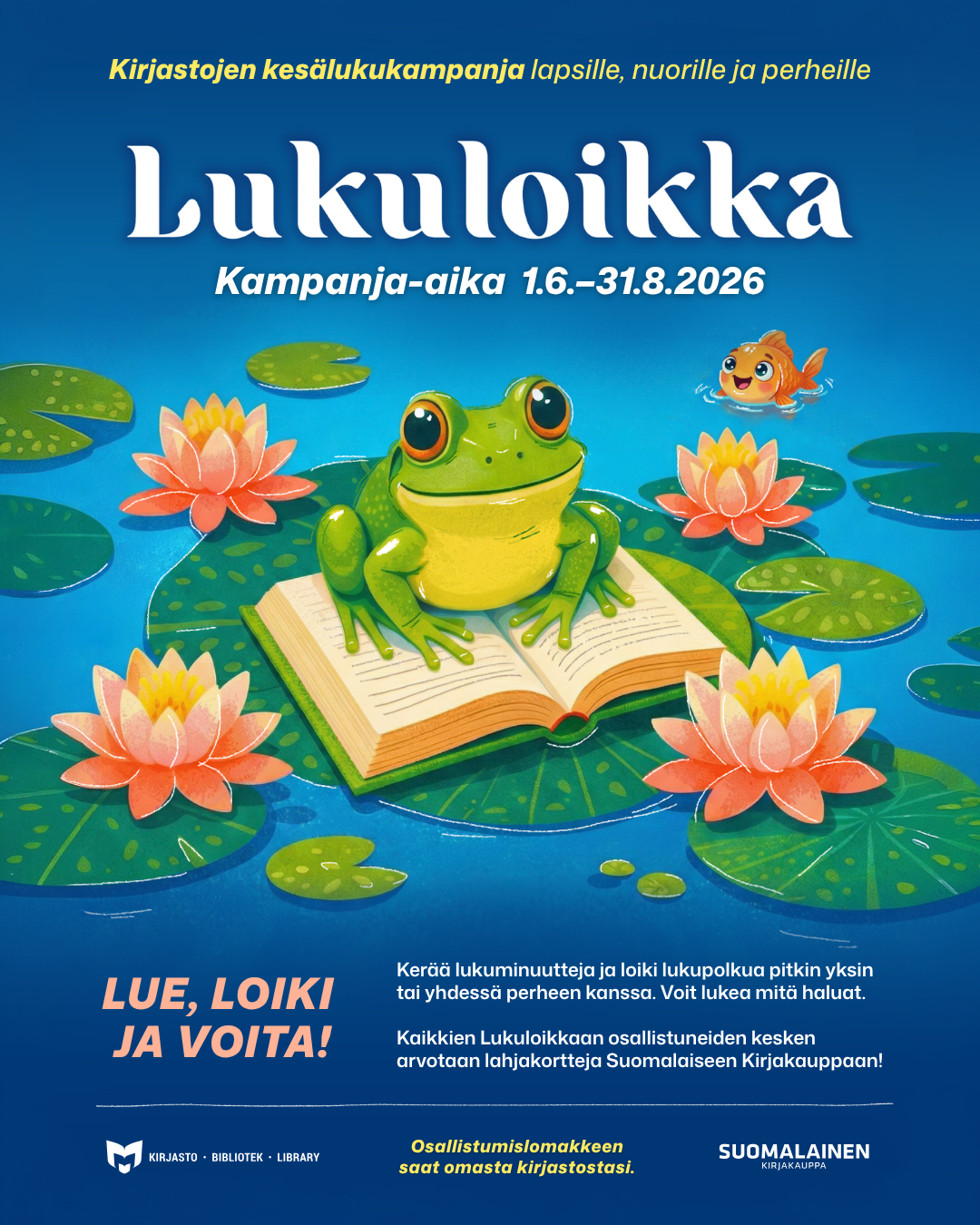 Lukuloikka - kesälukukampanja
