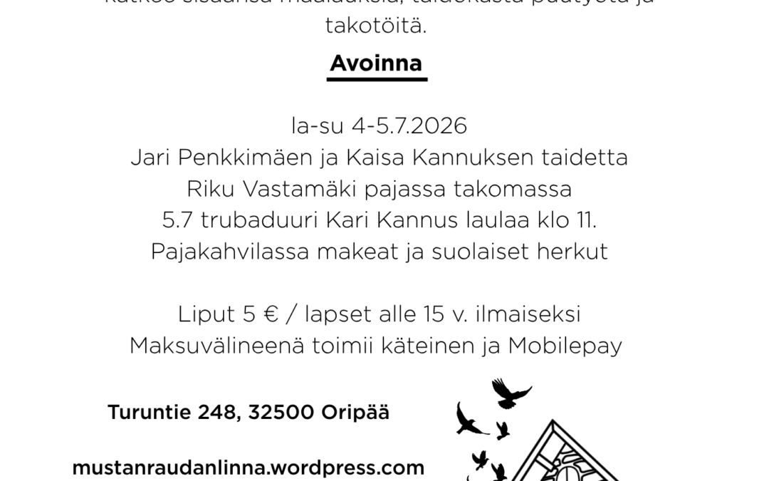 Mustan Raudan Linnan kesän avaus