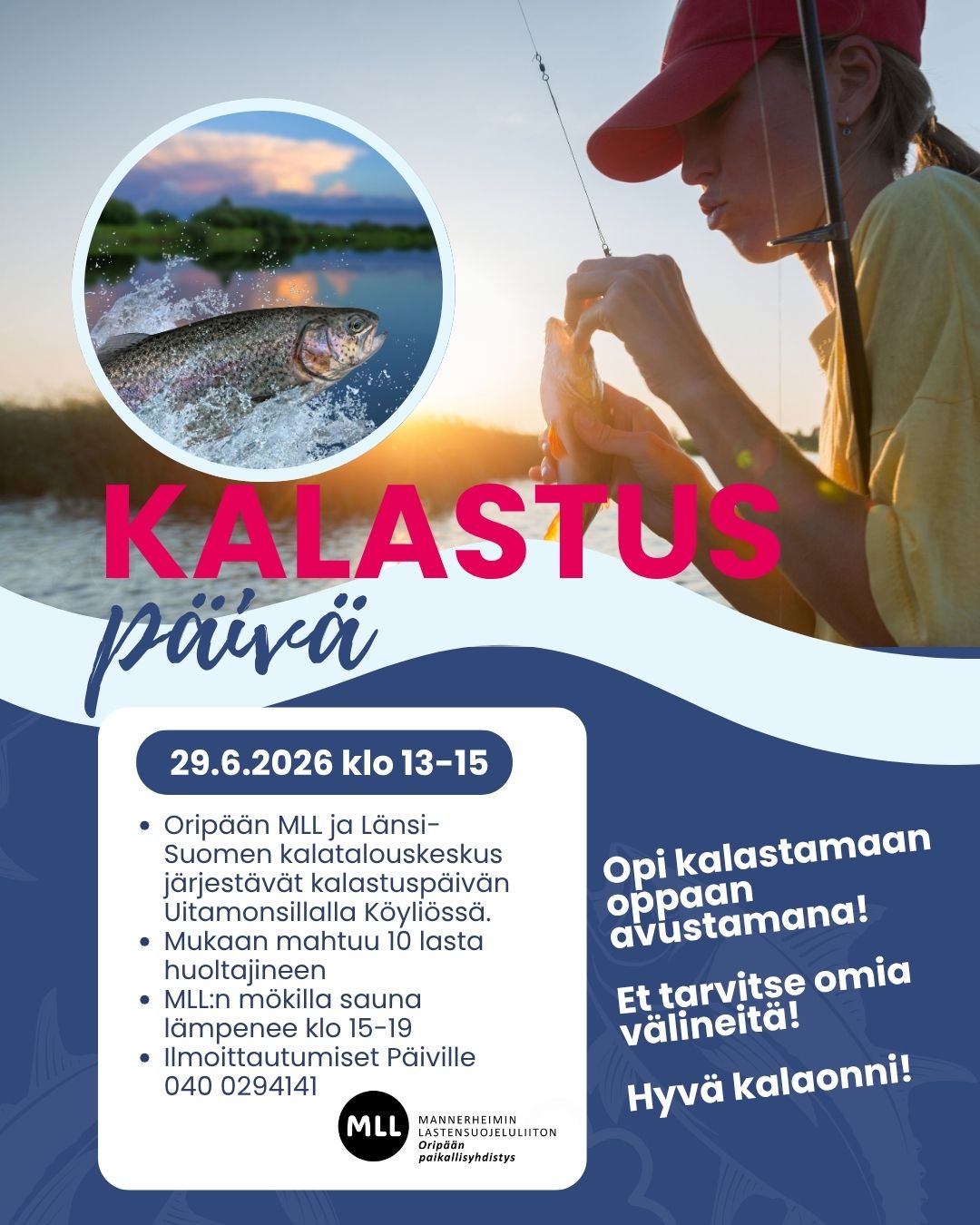 MLL Oripään kalastuspäivä